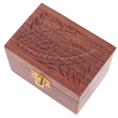 Sheesham Wood Essential Oil Box (holds 6 bottles)