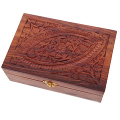 Sheesham Wood Essential Oil Box (holds 24 bottles)